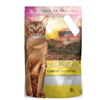 Наполнитель для кошачьего туалета savanna