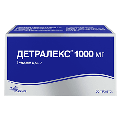 Детралекс таб. п.п.о. 1000мг №60