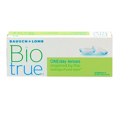 Линзы контактные Oneday Biotrue -6,00 №30 Линзы контактные Oneday Biotrue -6,00 №30