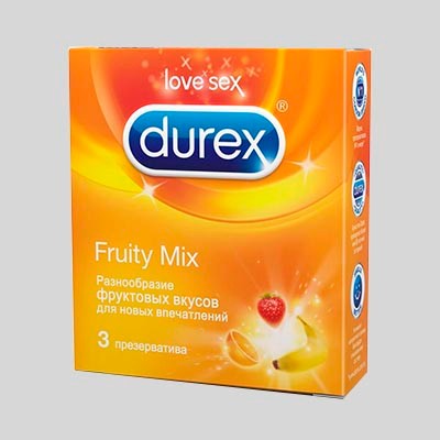 Дюрекс Презервативы fruity mix select цветные ароматизированные №3 Дюрекс Презервативы fruity mix select цветные ароматизированные №3