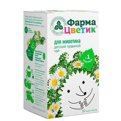 Фармацветик Чай детский травяной для животика ф/п 1,5г №20 Фармацветик Чай детский травяной для животика ф/п 1,5г №20