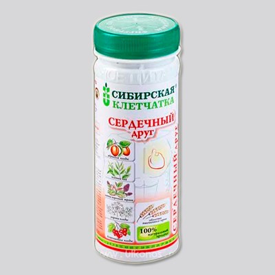 Клетчатка сибирская сердечный друг 170г Клетчатка сибирская сердечный друг 170г