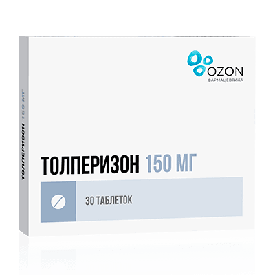 Толперизон табл. п.п.о. 150мг №30