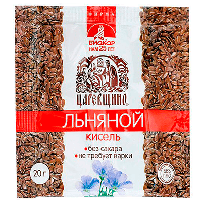 Кисель льняной царевщино без сахара 20г Кисель льняной царевщино без сахара 20г