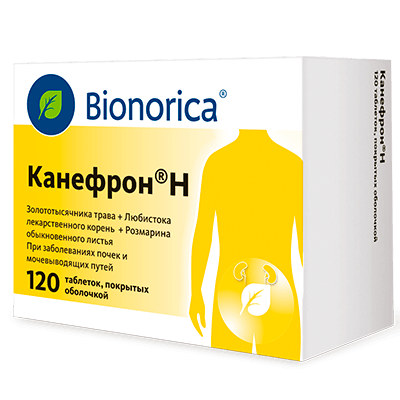 Канефрон H табл. п.о. №120