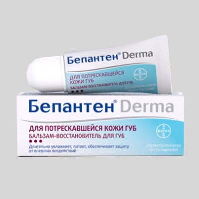 Бепантен дерма Бальзам-восстановитель для губ 7,5мл Бепантен дерма Бальзам-восстановитель для губ 7,5мл