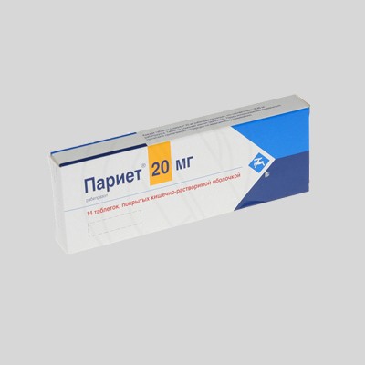 Париет табл. п.о. кишечнораствор. 20мг №14 Париет табл. п.о. кишечнораствор. 20мг №14