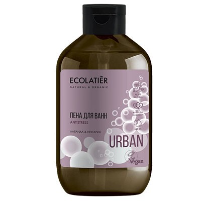Эколатье ecolatier Пена для ванны антистресс лаванда-нектарин 600мл(842111) Эколатье ecolatier Пена для ванны антистресс лаванда-нектарин 600мл(842111)
