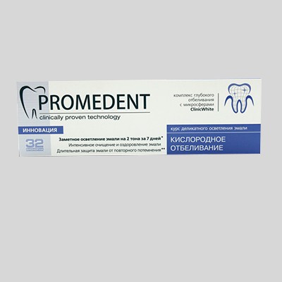 Зубная паста 32 бионорма промедент кислородное отбеливание 90мл