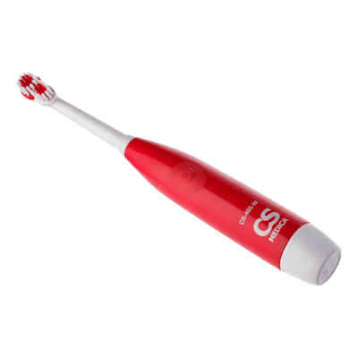 Зубная щетка электрическая звуковая CS medica CS-465-W (красный)