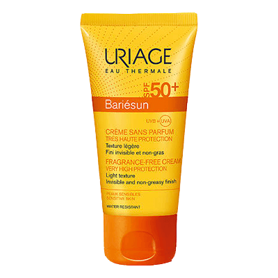 Урьяж барьесан Крем солнцезащитный без ароматизатора spf50+ 50мл (UB1383)
