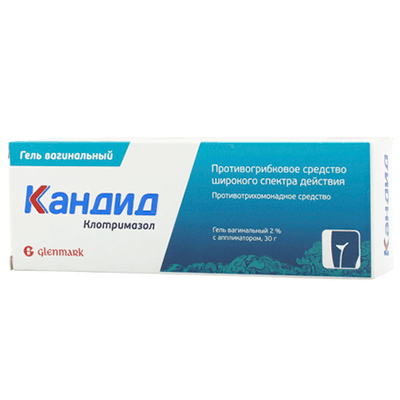 Кандид гель ваг. 2% 30г