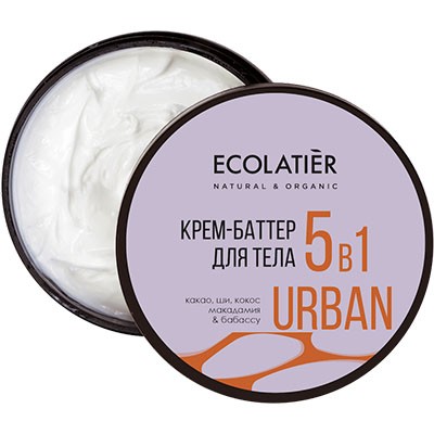 Эколатье ecolatier крем-баттер д/тела 5в1 380мл (842601)