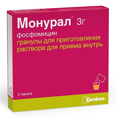 Монурал гран. д/р-ра внутр. 3г №2