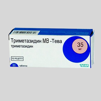 Триметазидин МВ-Тева табл. пролонг. п.п.о. 35мг №60
