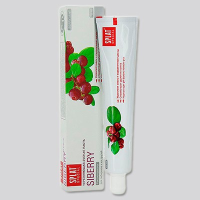 Зубная паста Сплат специаль сибирские ягоды 75мл