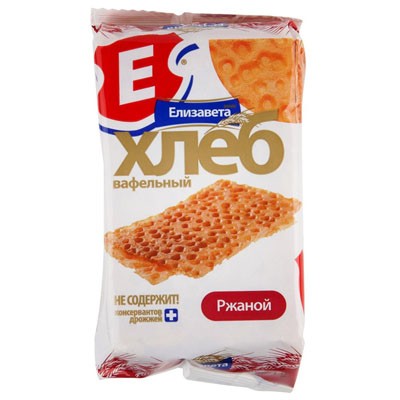 Хлеб вафельный Елизавета ржаной 80г