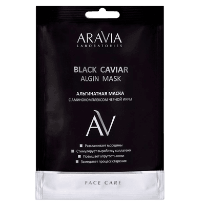Аравия Лаб Альгинатная маска с аминокомплексом черной икры Black Caviar Algin Mask 30г