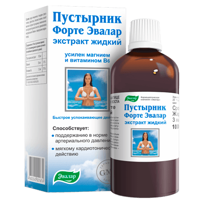 Пустырник форте экстр. жидк. 100мл Пустырник форте экстр. жидк. 100мл