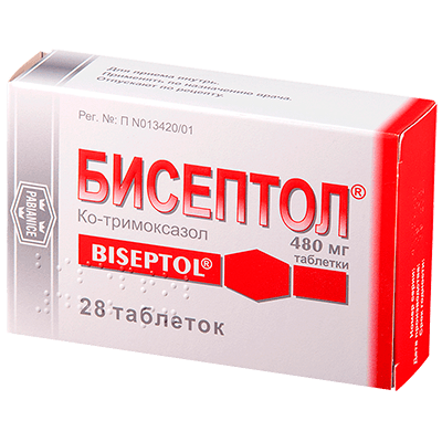 Бисептол табл. 480мг №28