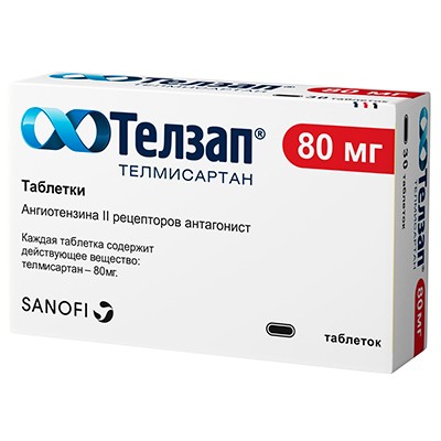 Телзап табл. 80мг №90
