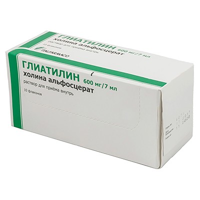 Глиатилин р-р внутр 600мг/7мл 7мл №10