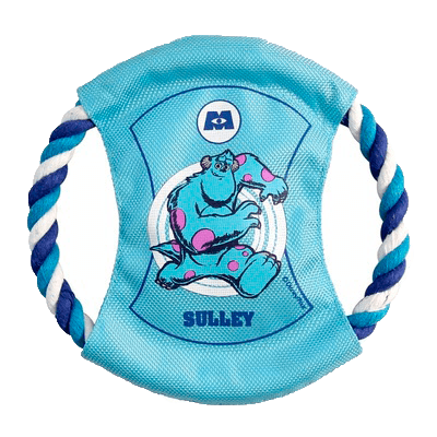 Триол Disney Sulley Игрушка для собак летающий диск на веревке 19см