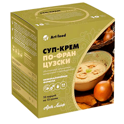 Суп-крем Арт лайф по-француски пакет №10 Суп-крем Арт лайф по-француски пакет №10