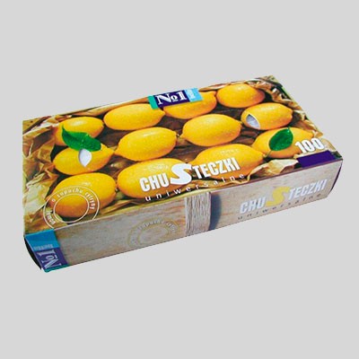 Платочки бумажные Белла универсальные N1 лимон N100