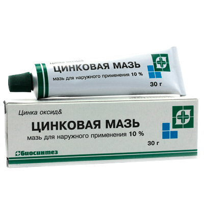 Цинковая мазь 10% 30г