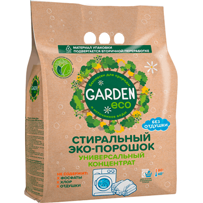 Garden Порошок стиральный экологичный 1,4кг Garden Порошок стиральный экологичный 1,4кг