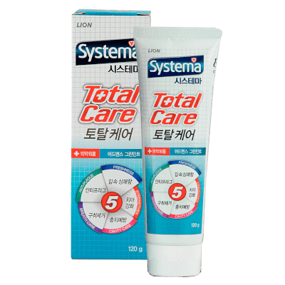 Система Зубная паста total care комплексный уход со вкусом мяты 120г