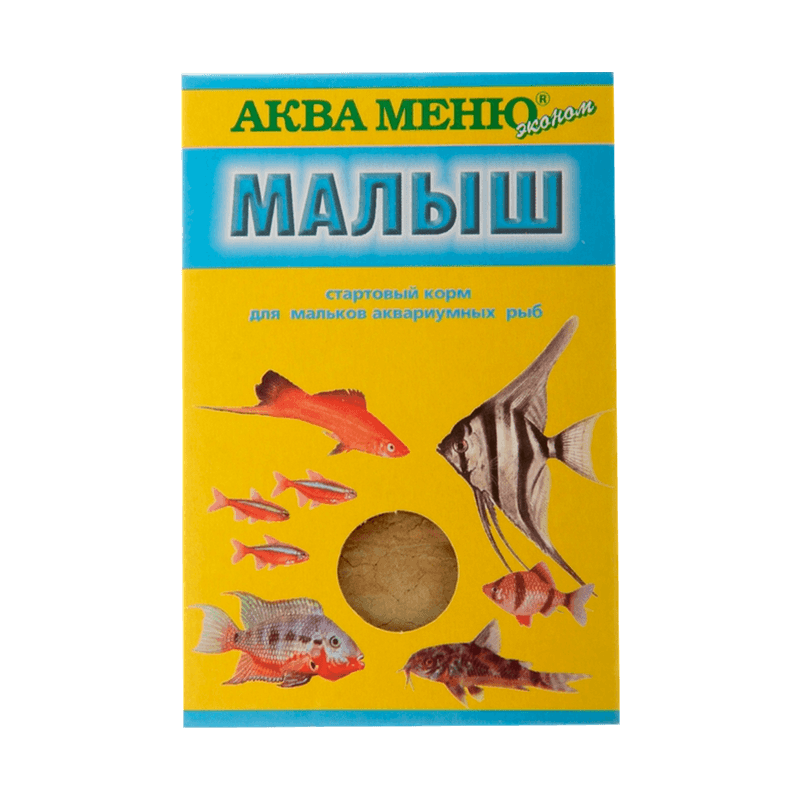 Аква меню Корм для рыб Малыш 15г Аква меню Корм для рыб Малыш 15г