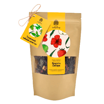 Напиток чайный травяной Сибирский кедр красота сибири crafttea 50г Напиток чайный травяной Сибирский кедр красота сибири crafttea 50г