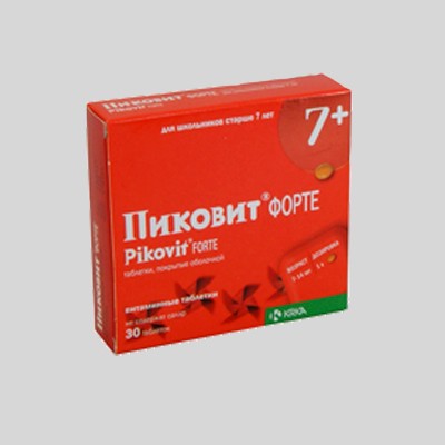 Пиковит форте табл. п.о. №30