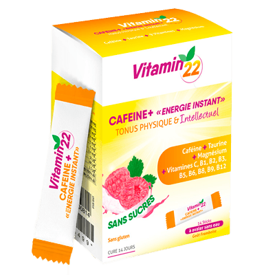 Витамин 22 Кофеин+ пор. стик-пакет №14