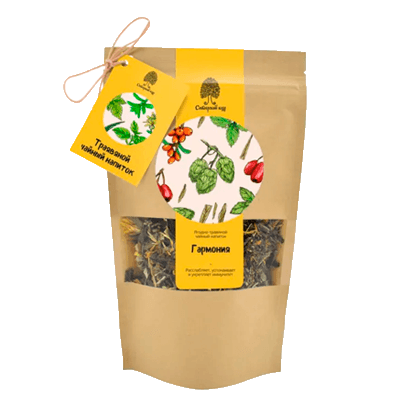 Напиток чайный травяной Сибирский кедр гармония crafttea 50г Напиток чайный травяной Сибирский кедр гармония crafttea 50г