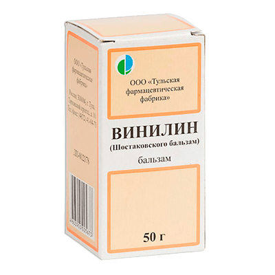 Винилин (Шостаковского бальзам) фл. 50г