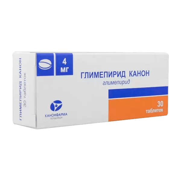 Глимепирид-Канон табл. 4мг №30