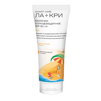 Ла-кри Молочко солнцезащитное spf30 200мл