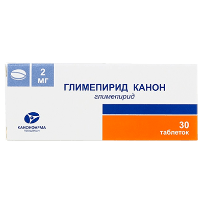 Глимепирид-канон таб. 2мг №30