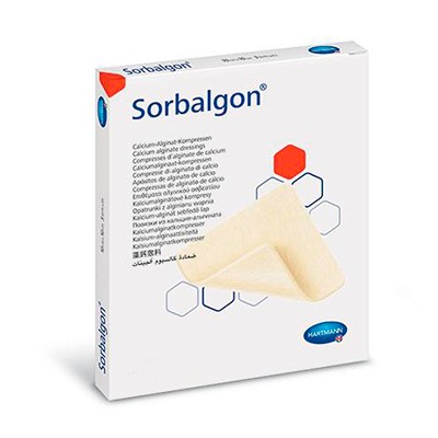 Повязка Сорбалгон/Sorbalgon 5 х 5см N1 тампонирующая из кальция-альгината (9995985)