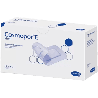 Повязка Космопор Е/Cosmopor E стерильная 15х8см №25 Повязка Космопор Е/Cosmopor E стерильная 15х8см №25
